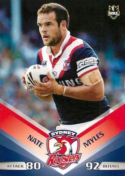 2010 Daily Telegraph NRL #165 Nate Myles Front